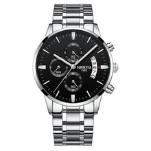 Stainless Steel Auto Date Men Wristwatch