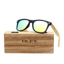 Bamboo Leg Polarized Sunglasses Men