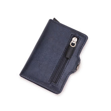 Leather Vintage Black Wallet Men