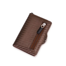 Leather Vintage Black Wallet Men