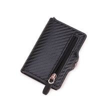 Leather Vintage Black Wallet Men