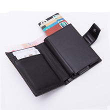 Luxury Black Leather Wallet For Men