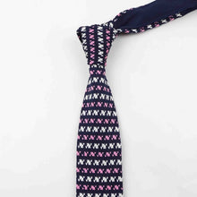 Men's Colourful Tie Knit Necktie
