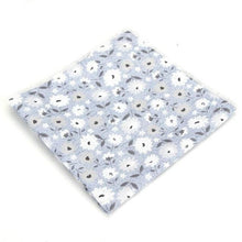 Floral Printed Soft Handkerchief Pocket Square