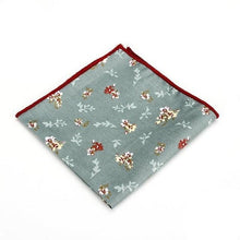 Floral Printed Soft Handkerchief Pocket Square