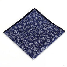 Floral Printed Soft Handkerchief Pocket Square